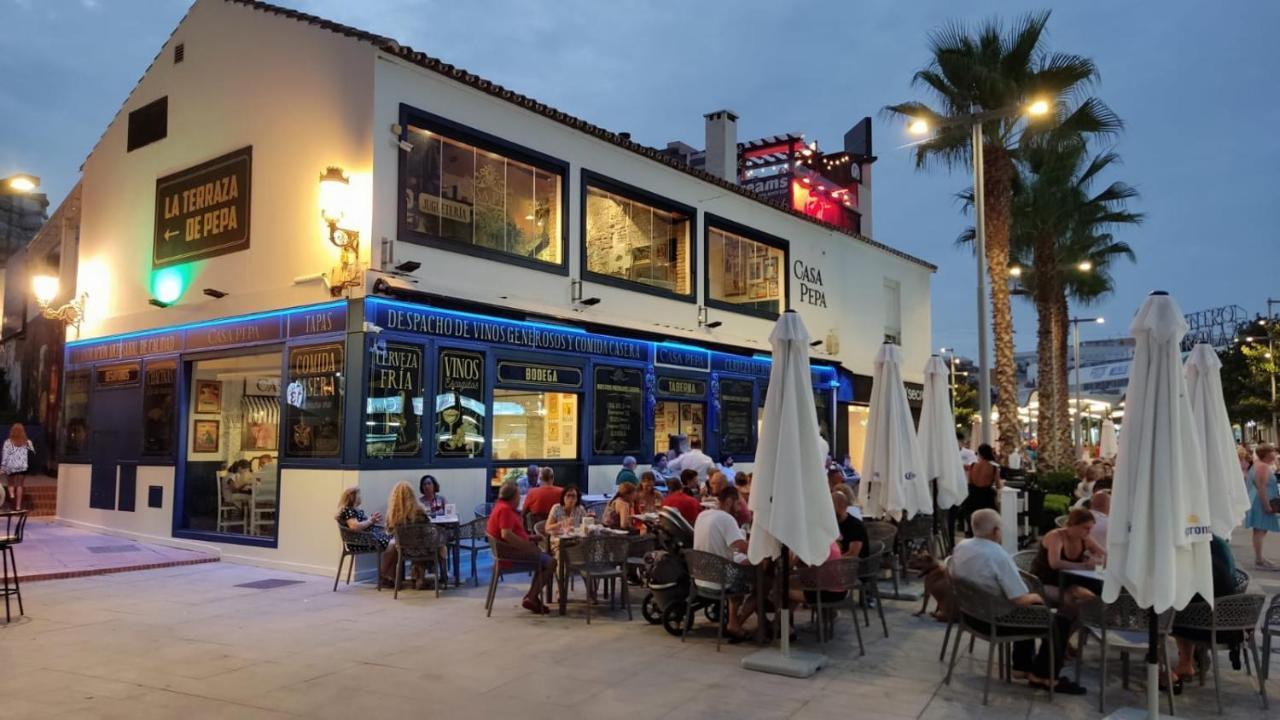 Pangsapuri studio 25 m² dengan 1 bilik mandi peribadi di Pusat Bandar Torremolinos Luaran gambar