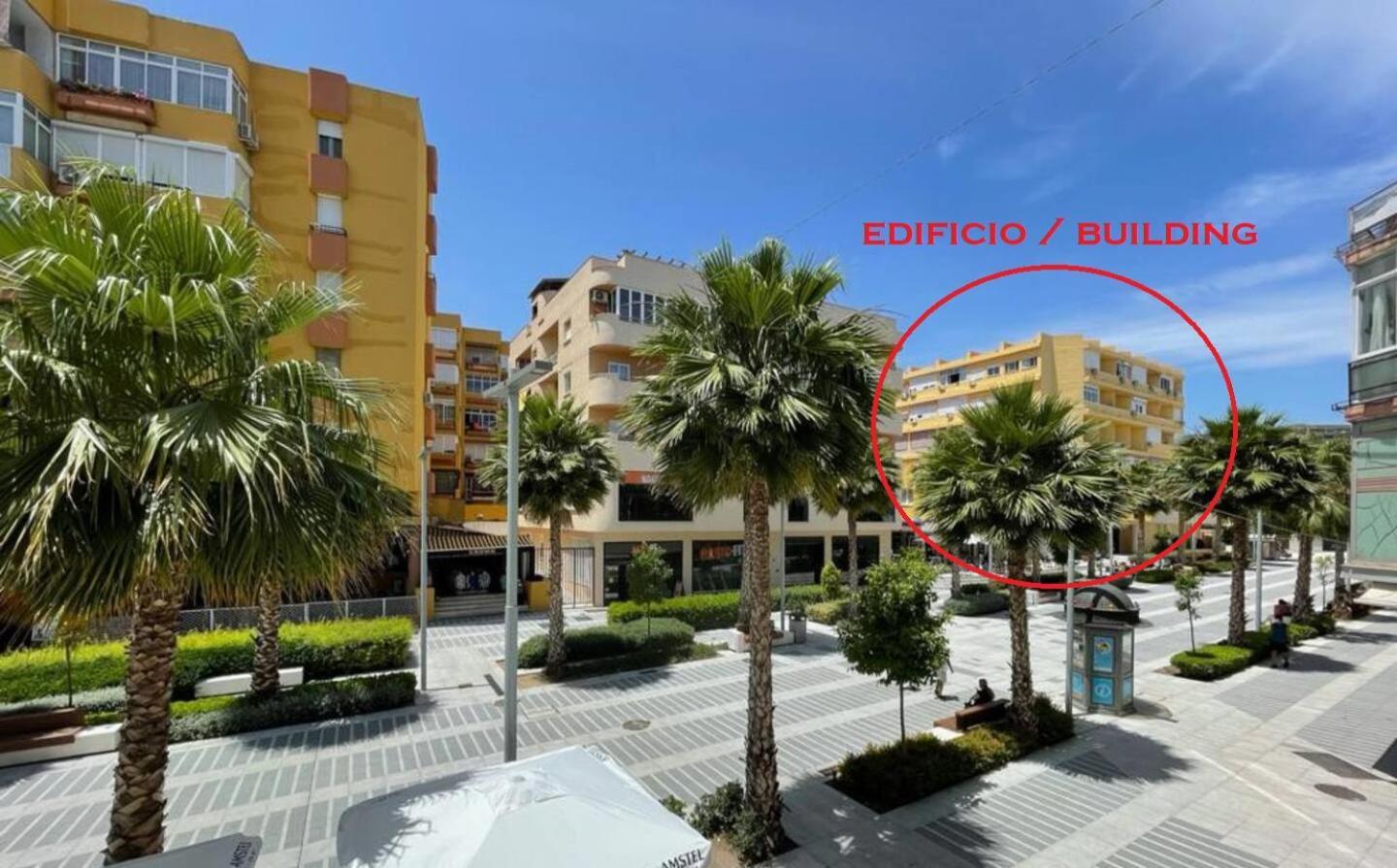Pangsapuri studio 25 m² dengan 1 bilik mandi peribadi di Pusat Bandar Torremolinos Luaran gambar